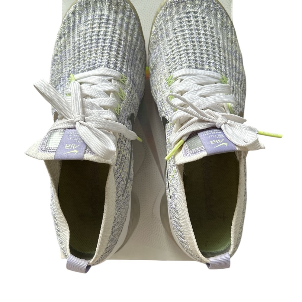 Nike VaperMax flying grey purple and White Athletic Sneakers with Knit Upper - Picture 6 of 11